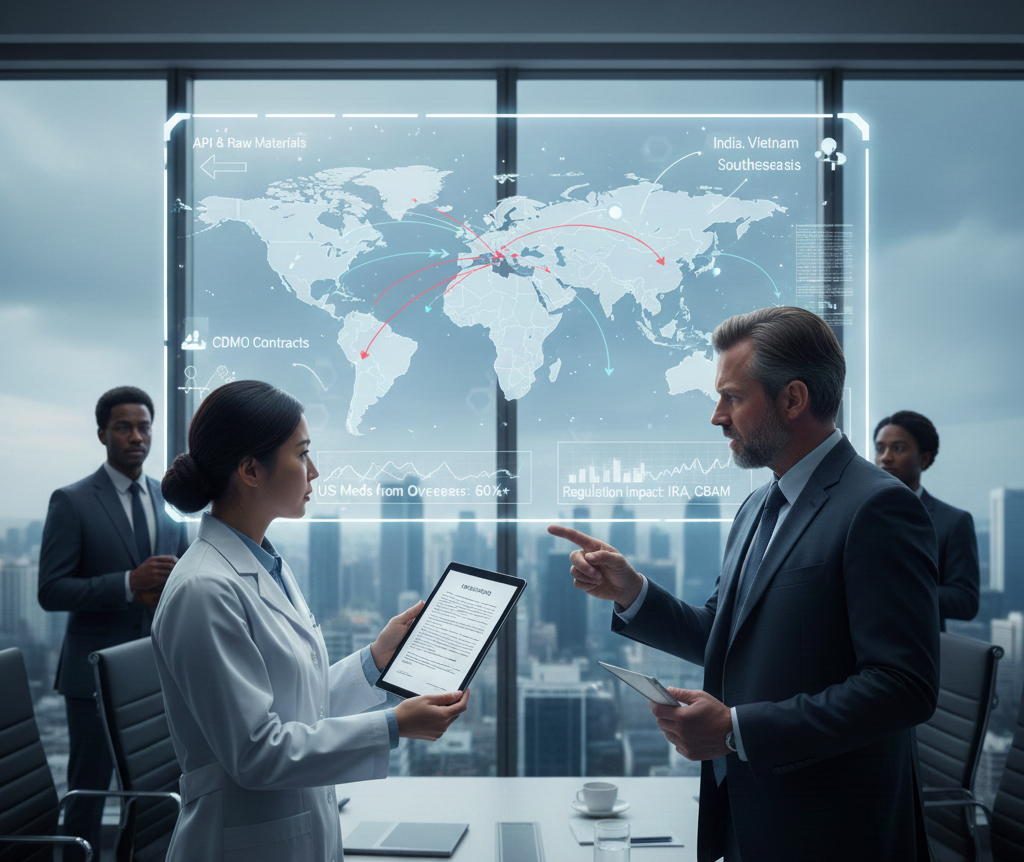 제약 영어가 중요한 이유를 설명하는 이미지