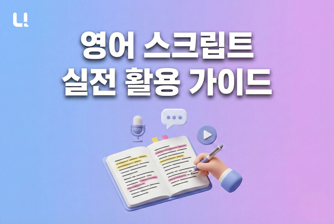 영어 스크립트 가이드: 실전 활용법 완벽 정복